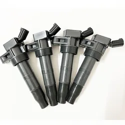 4PCS 27300-3F100 273003F100 Ignition Coil For Hyundai Genesis Santa Fe Sonata Kia Optima Forte