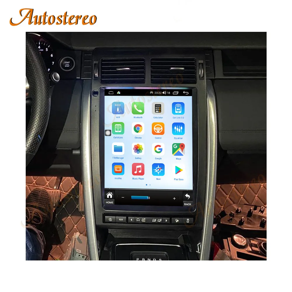 Android 12.0 8+256GB For Land Rover Discovery 5 2015-2019 Tesla Radio Car GPS Navigation Head Unit Multimedia Player Auto Stereo