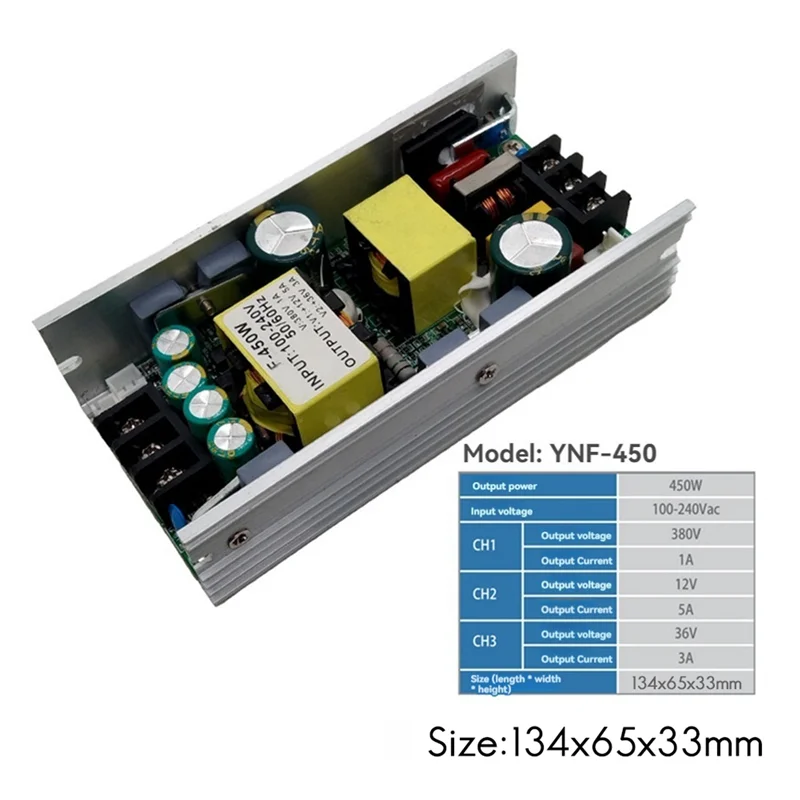 ELECT-3X 450W  Moving Head Light Power Supply Board  Moving Head Stage Light Lamp Power Supply Board Fit Stage Light