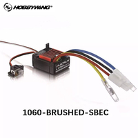 Original HobbyWing QuicRun 1060 RTR 60A 2-3S LiPo brushed ESC for 1/10 RV/SUV/Truck/Climbing Car