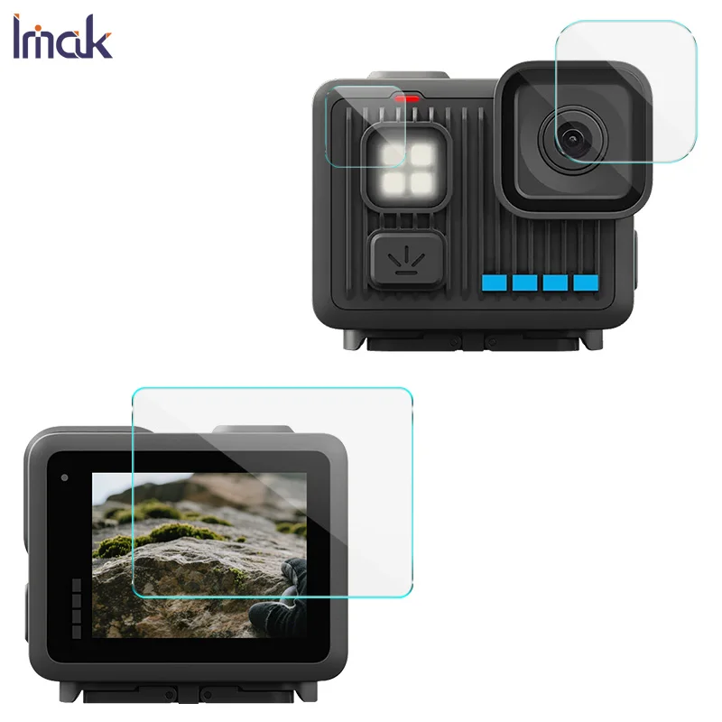 

Для GoPro LIT HERO Glass IMAK Front + Lens Пленка из закаленного стекла