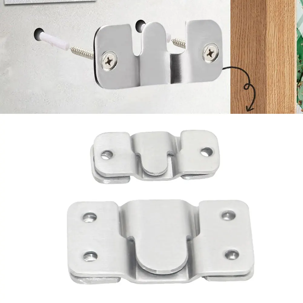 10pc Silver Photo Frame Hook Picture Frame Hanger Hanging Photo Oil Painting Mirror Stainless Steel Hooks Interlocking Z-clips