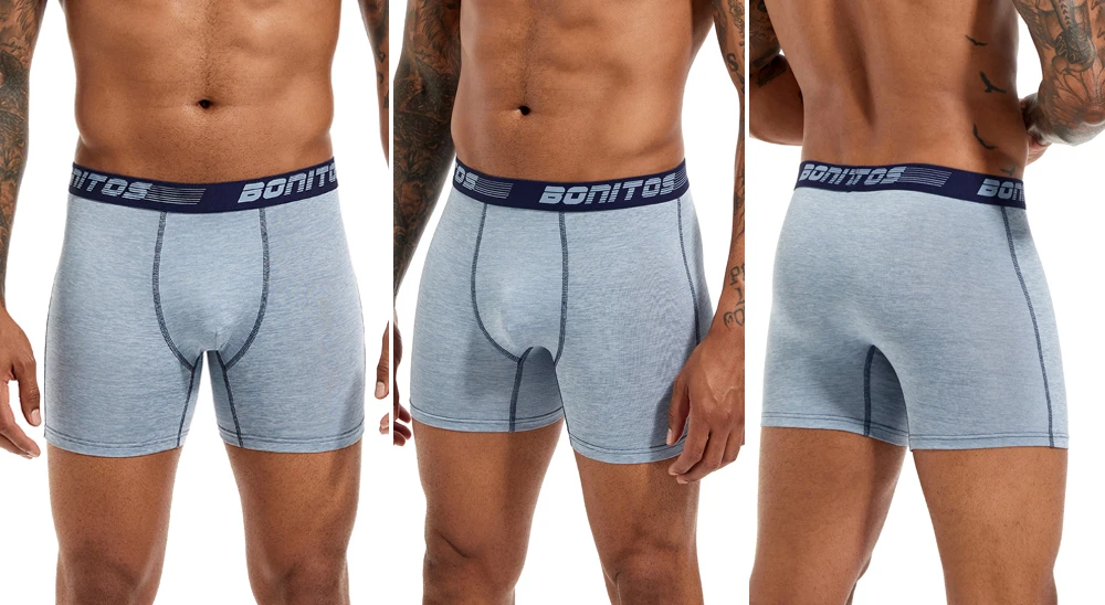 5 Stück Herren-Unterhosen Sexy Männer-Slips Atmungsaktive Boxershorts Herren-Boxer Unterwäsche für Männer Trunks Modische Herren-Boxerbriefs – Detail 11