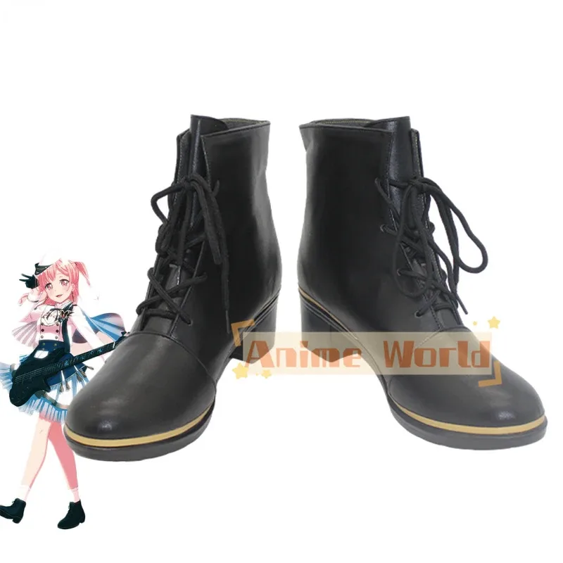 

Hiromachi Nanami Cosplay Shoes BanG Dream! It's MyGO! Cosplay Prop PU Leather Shoes Halloween Carnival Boots Custom Made