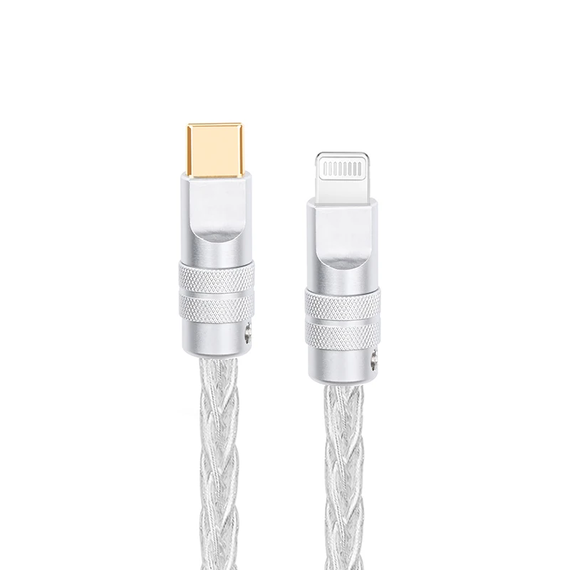 ATAUDIO HIFI pure silver USB cable HiFi decoding DAC audio OTG cable 3.0 upgrade cable A-B port computer mixer cable