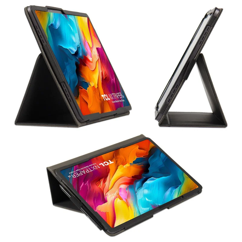 

Case for TCL Tab A1 Plus 12.2 Tablet PU Leather with Pen Holder Shockproof Protective Shell with Hand Strap for 9445x