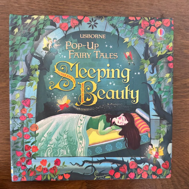 

Usborne Pop-Up Fairy Tales Sleeping Beauty 3D Flap Picture Book Kids English Storybook