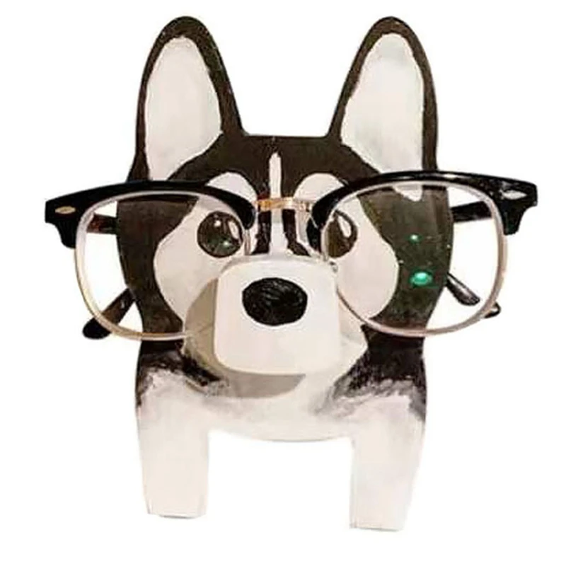 Lindo animal gafas gafas de sol soporte estante de exhibición, organizador de escritorio, escritorio hogar Oficina decorativa duradera B