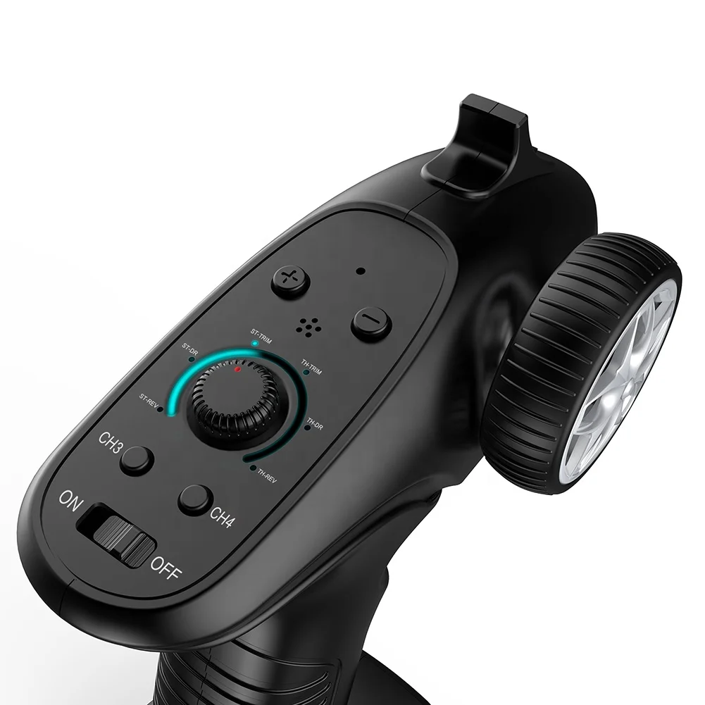 RCZIPROY TX4 2.4 جيجا هرتز 4CH نظام الراديو الارسال تحكم التحكم عن بعد ث/استقبال لقارب سيارة RC