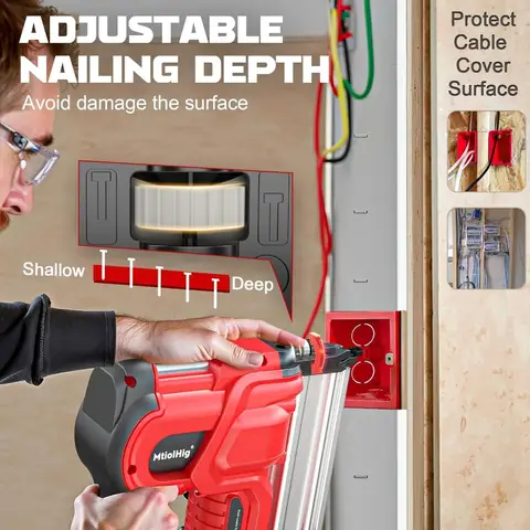 कॉर्डलेस 2 10 best sales इलेक्ट्रिक नेल गन - №2