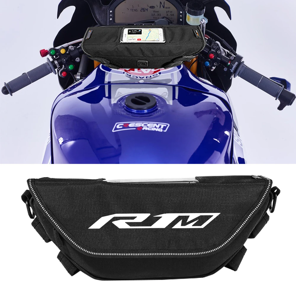 For YZF-R1 YZF-R1M 2009-2014 Waterproof motorcycle handlebar travel navigation bag