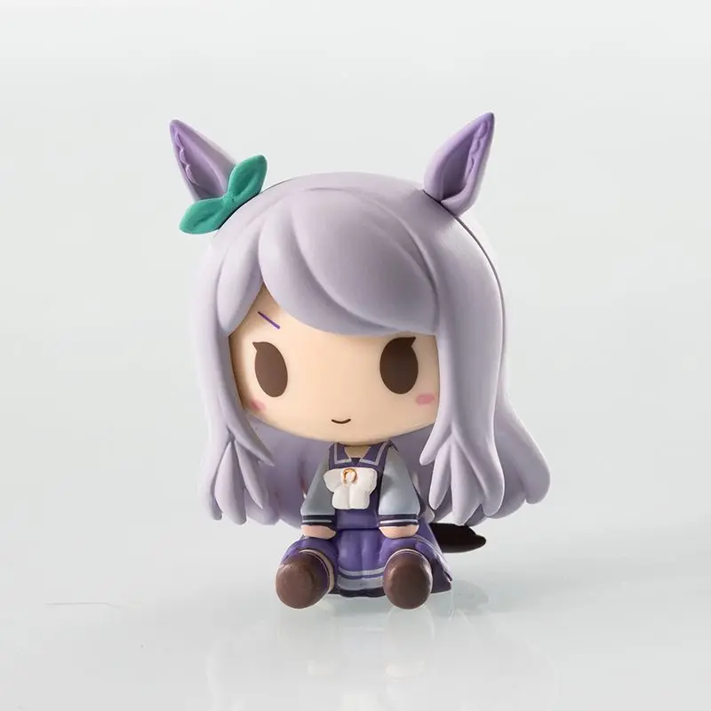 PrettyDerby GoldShip شخصيات الحركة الصغيرة لطيف الهيكل سطح المكتب الحلي الزينة تمثال أطقم منمذجة مفاجأة Otaku اللعب الهدايا