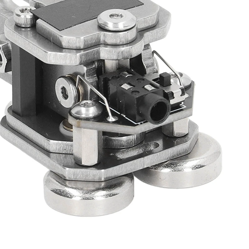 Morse Key Double Paddle Rustproof Automatic CW Key With Cable For Shortwave Radio Easy Install Easy To Use