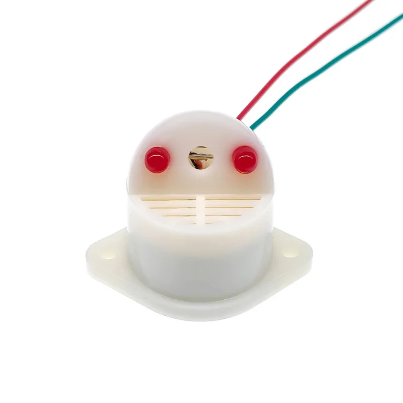 1PCS Minitype Sound And Light Electronic Buzzer ZMQ-2737 DC6-24V IP54 Lamp  Burglar Alarm Beep Sound High-decibel Warning Device