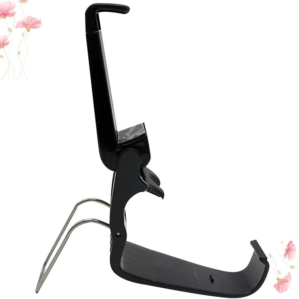 

Sturdy ABS Game Controller Bracket Cradle with Flexible Phone Clamp for Smart Device Black Game Controller Holder