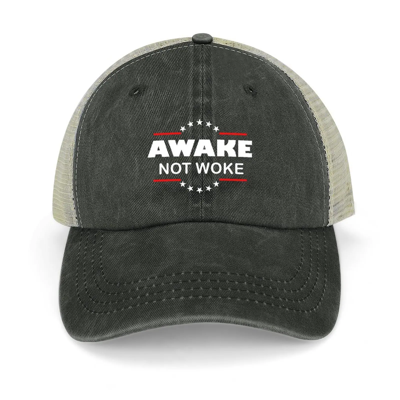 

AWAKE NOT WOKE Baseball Cap black Rugby custom Hat Hats Man Women's
