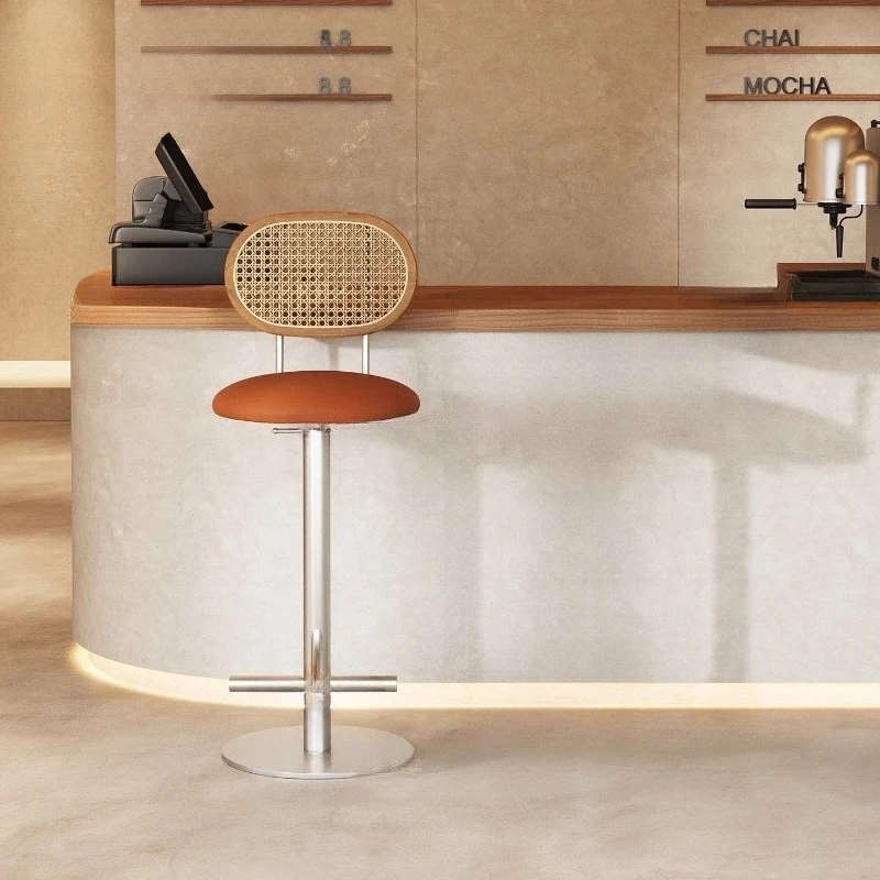 Luxury Modern Bar Chair Traditional Glamor Office Dining Bar Chair Interior Table Computer Sillas Para Barra Alta Home Furniture