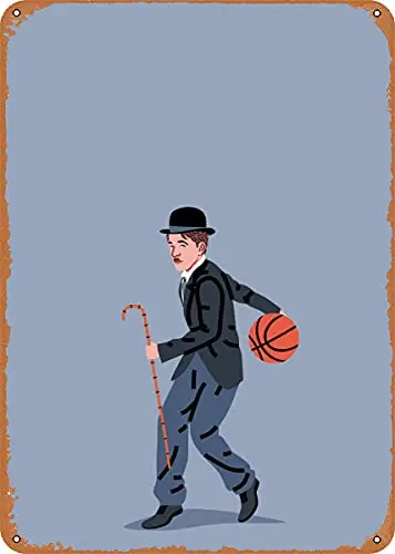 Dsydec Balling Charlie Metallschild im Vintage-Look, Kunstdrucke, Retro-Geschenk