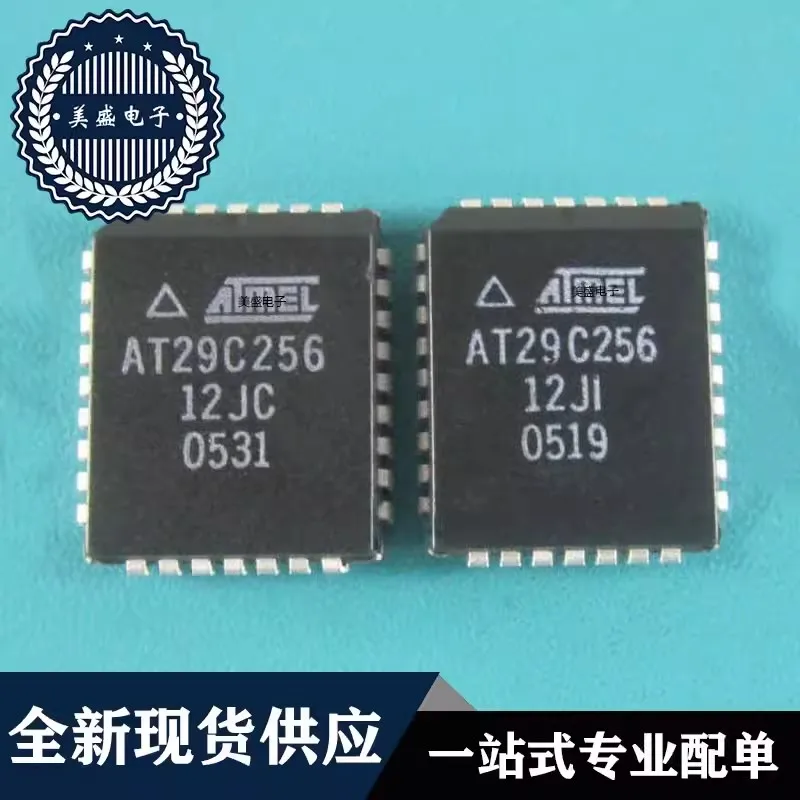 

10adet IC chip AT29C256-12JC AT29C256-12JI PLCC32 integrated circuit