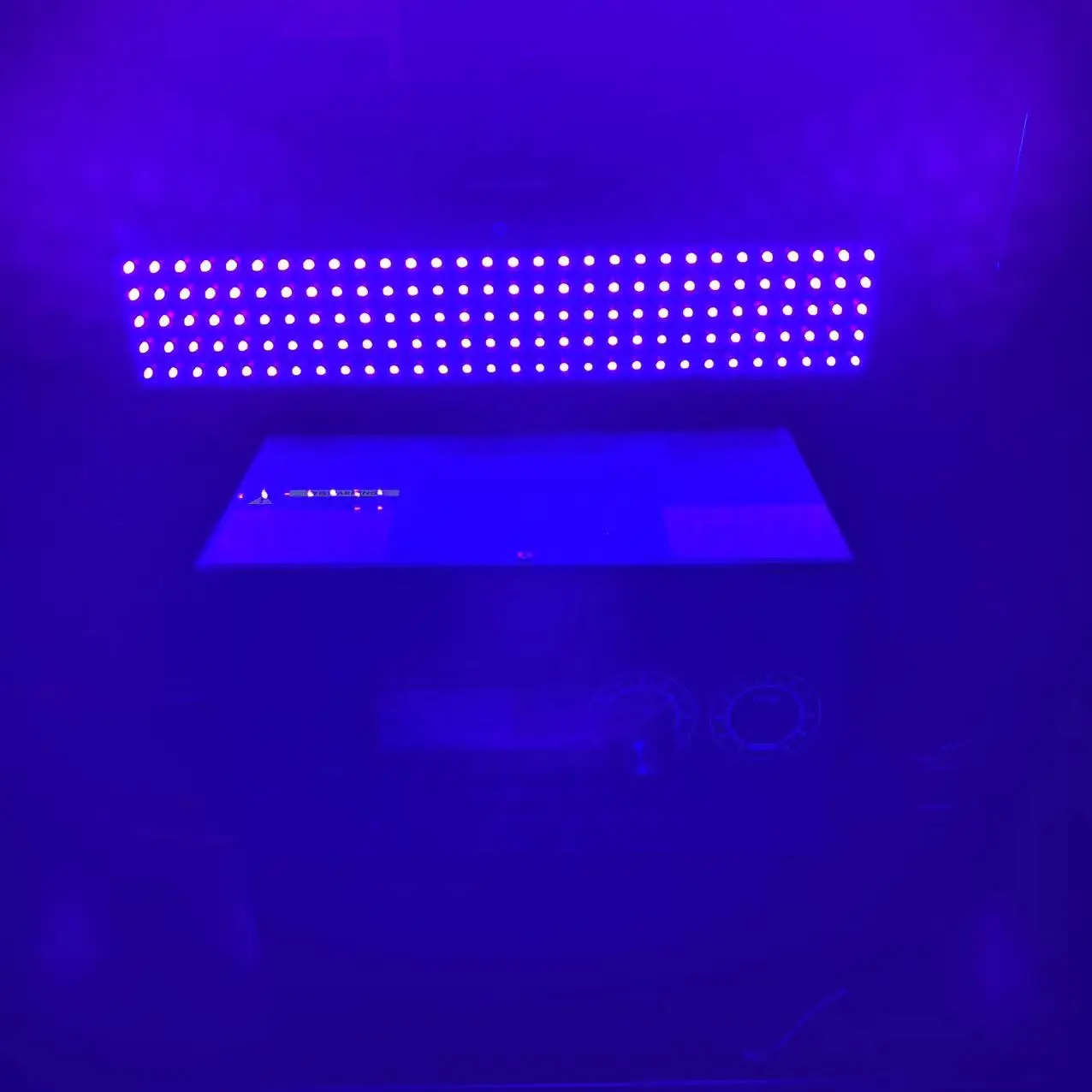 300*50 มม.พัดลมระบายความร้อน UV LED Curing System 600W UV LED Curing Lamp สําหรับ UV กาวแห้ง Cure