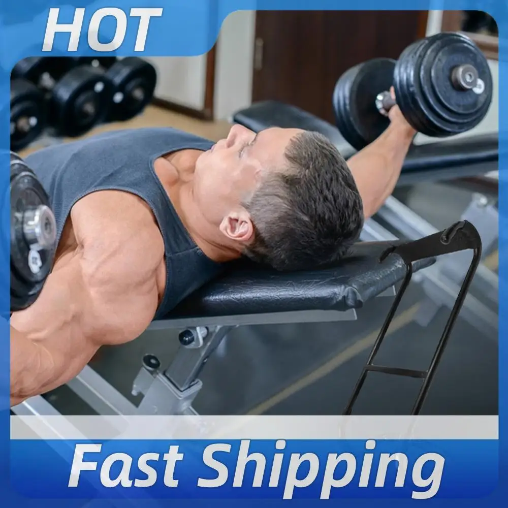 Dumbbell Spotter Hook Hanger Hold Up 225LB Safety Connector Heavy Duty Dumbbell Hook Heavy Power Dumbbell Rack Attachment