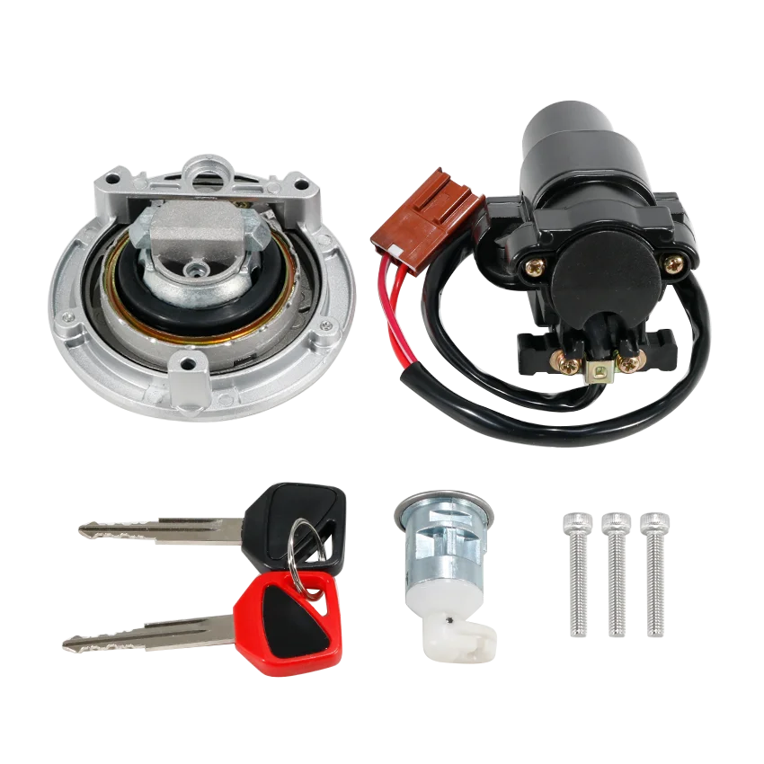 35010-MKS-A02 Motorcycle Fuel Gas Tank Cap Cover Lock Set For Honda CRF1100A  CRF1100D4  CRF1100A4  CRF1100A4 3AC  CRF1100A AC