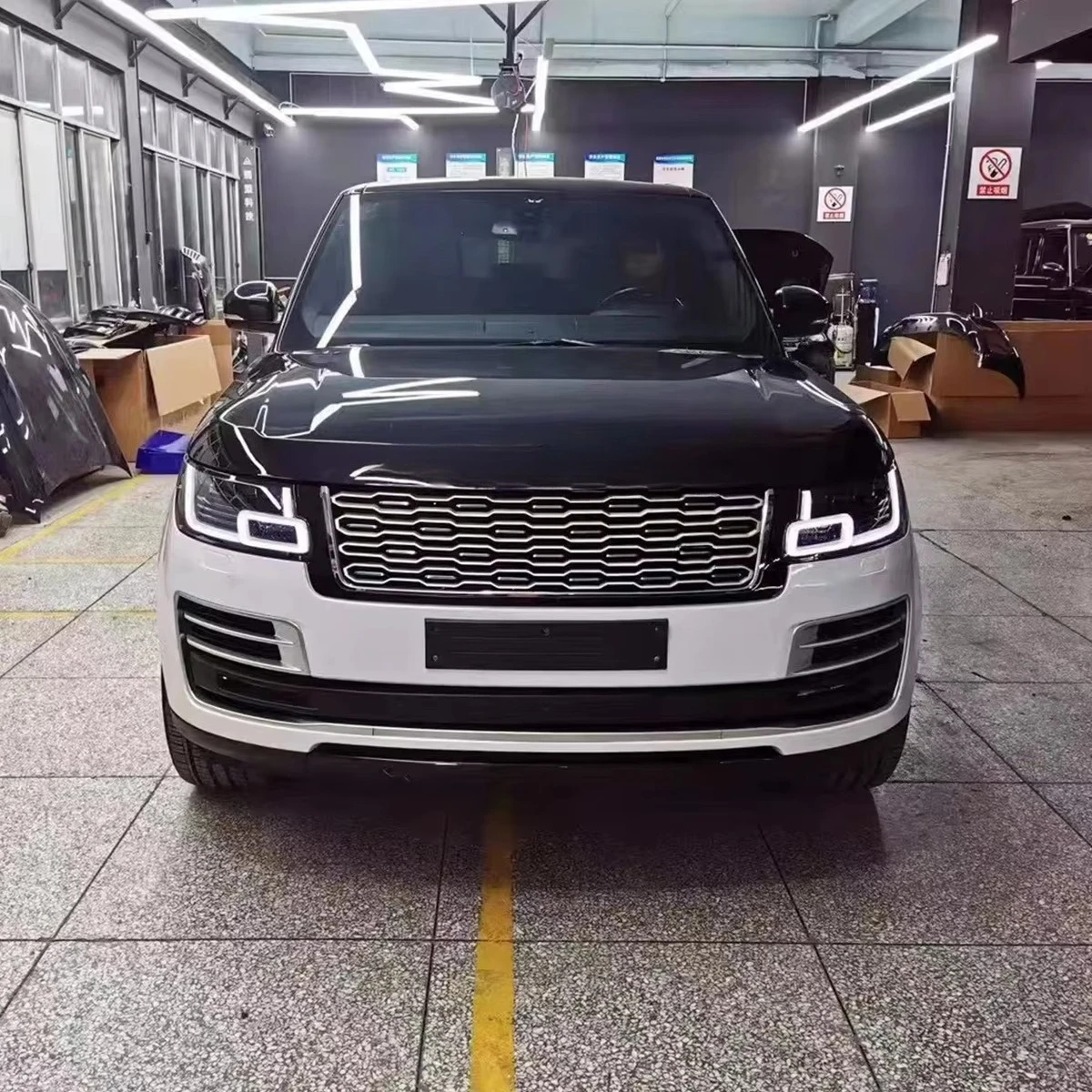 

Wholesale Car Bumpers Bodykit for RANGE ROVER VOGUE L405 2013-2017 Upgrade to 2020 SVA Style.
