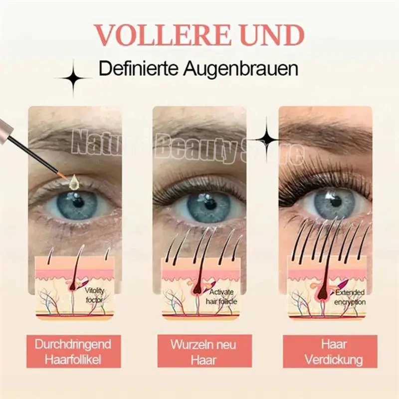 Snelle Wimpergroei Serum 7 Dagen Natuurlijke Wimperversterker Langer Voller Dikkere Curling Lash Behandeling Oogverzorgingsproducten Make-Up