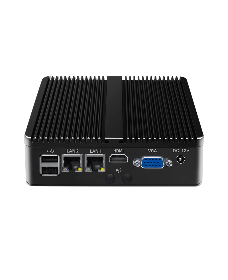 Best Price Low Power Fanless N2840 Portable Industrial Computer Win7/8/10 Linux Ubuntu 4/8gb SSD 128gb Dual Lan Mini Pc