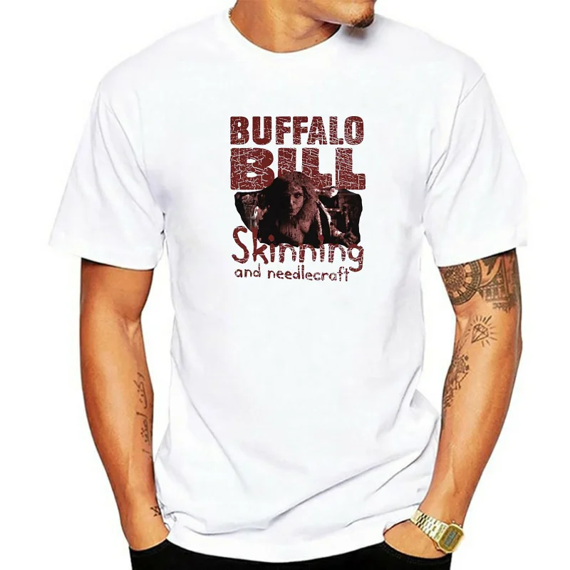 Buffalo Bill T-Shirt 100Cotton Silence Of The Lambs Inspired Cannibal Colorful Tee Shirt