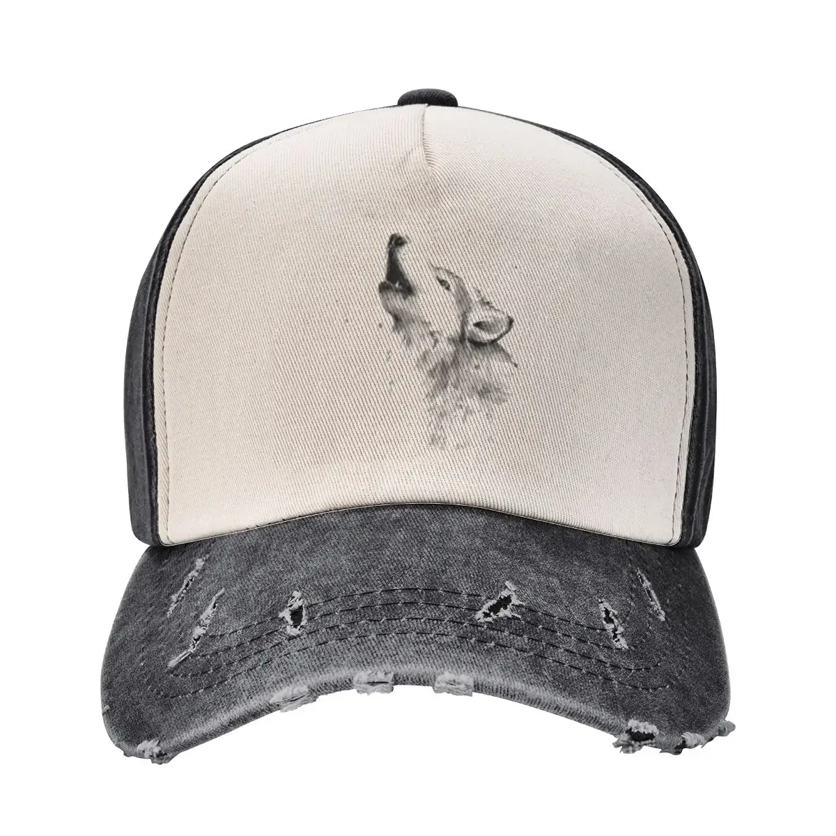 

Wolf Howling Watercolor Baseball Cap |-F-| Bobble Hat party Hat sailor cap for men Women's 2025 Men's