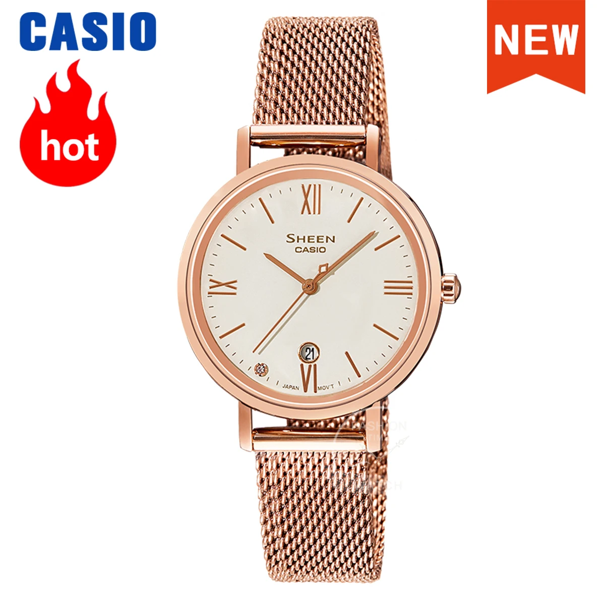 Casio women watches Set top brand luxury Waterproof Quartz Wrist watch SHE Series ladies Clock Sport watch women reloj mujer