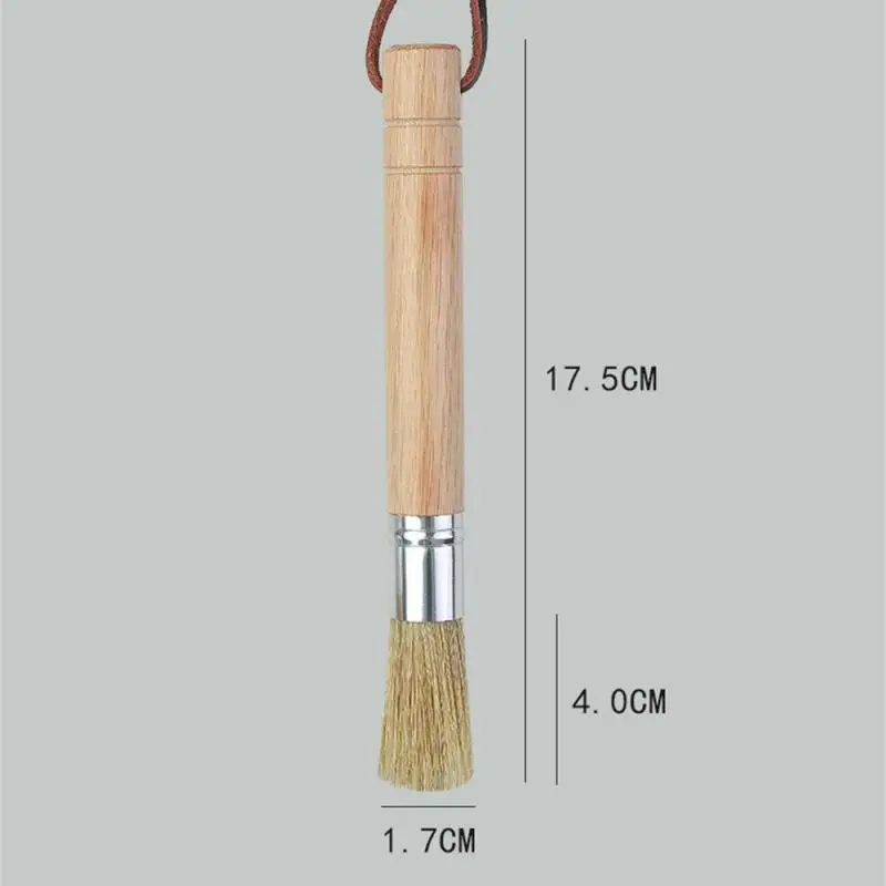 Bar Fashion Pig Mane Health Simple Practical Kitchen Bean Grinder Security Home Furnishing Cleaning Brush Portable Wooden Handle