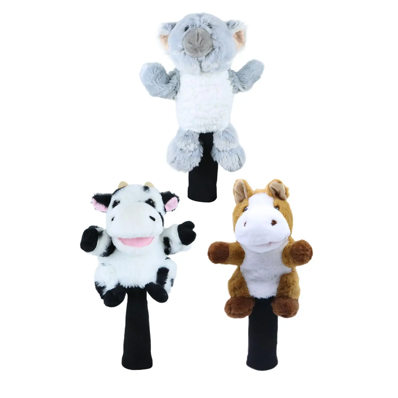 

Golf Wood Cover Funny Protective Sleeve Golf Club Head Cover for Sports
