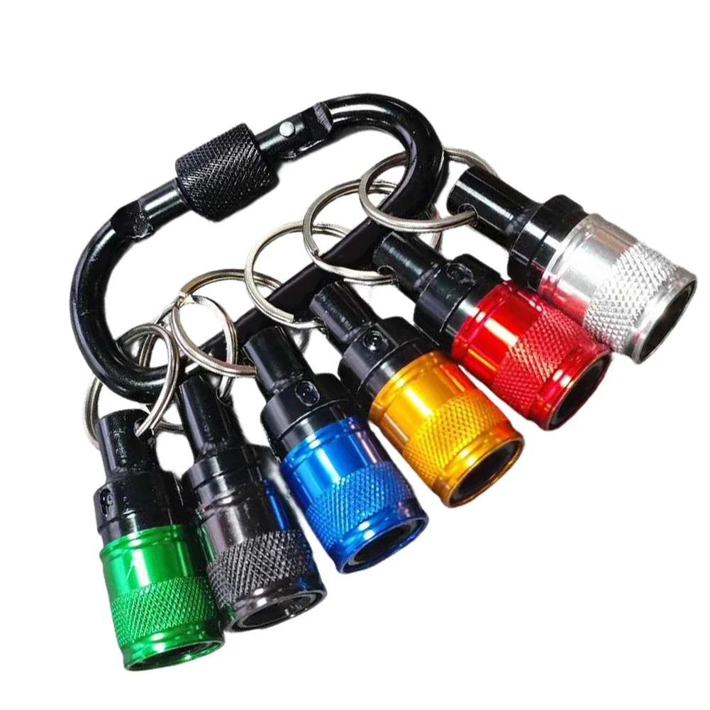 6pcs/set Carabiner Socket Extension Bar Lightweight 6pcs Carabiner Extension Rods Quick-Change For Outdoor Adventures