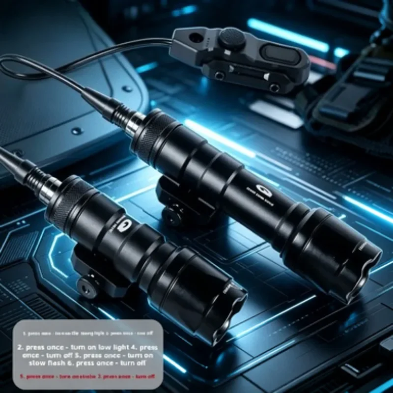 Light Mode Lock Design M300A Stable Torch M600C Side Frame Scene Lock Toy Parts