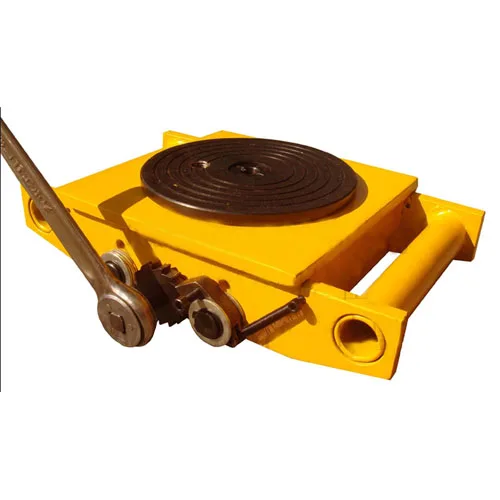 4T -30T 360 degree Rotation  Industrial cargo trolley Machine Dolly Skate Roller Machinery Mover