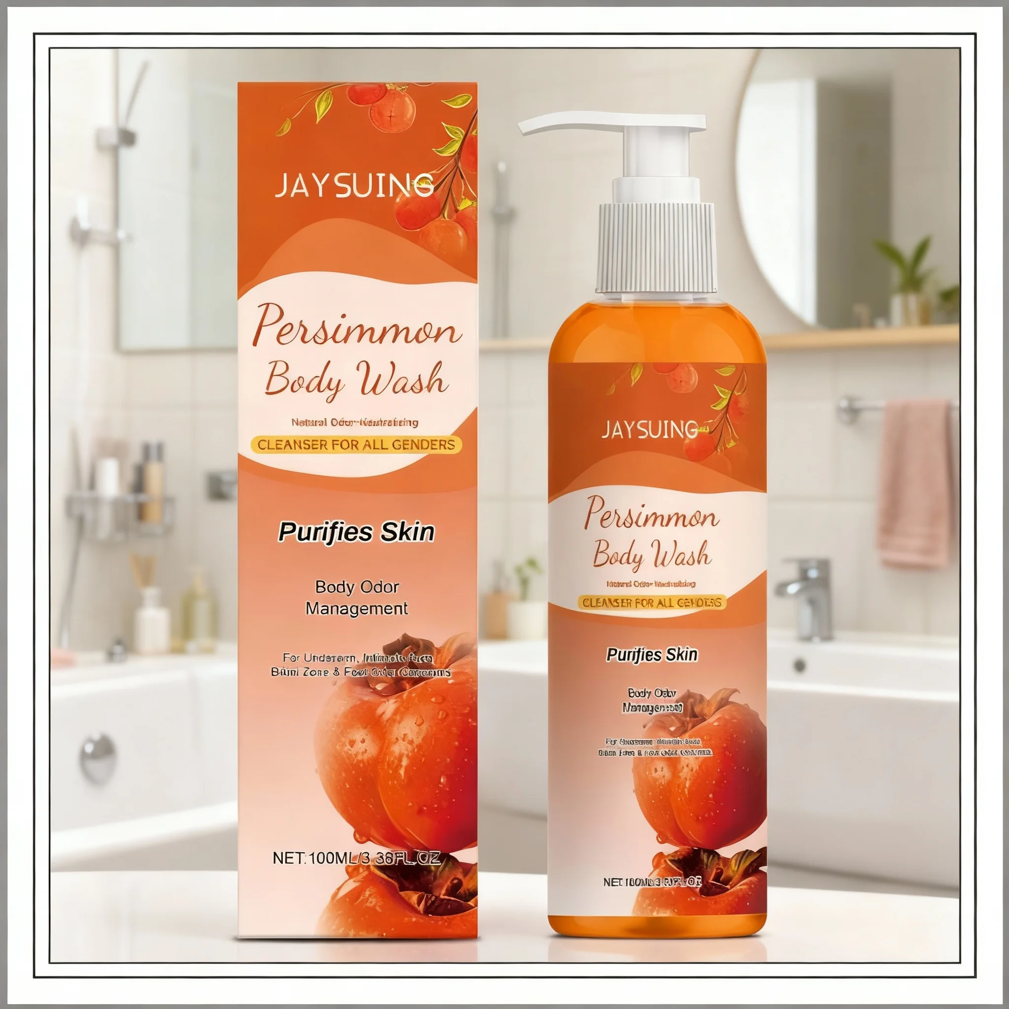 1/3/5PCS Fresh Aroma Shower Gel Deep Cleaning Dirt Pores Improve Roughness Rich Foam Exfoliate Long-Lasting Freshness Body Wash