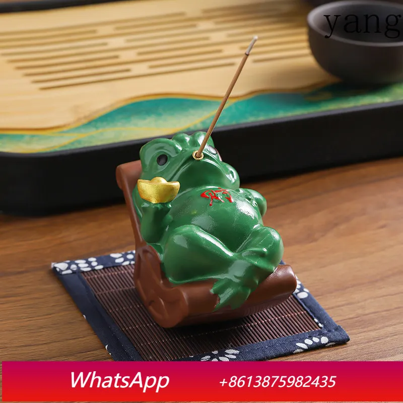 

Cx creative rocking chair lucky ingot desktop ornament home zen