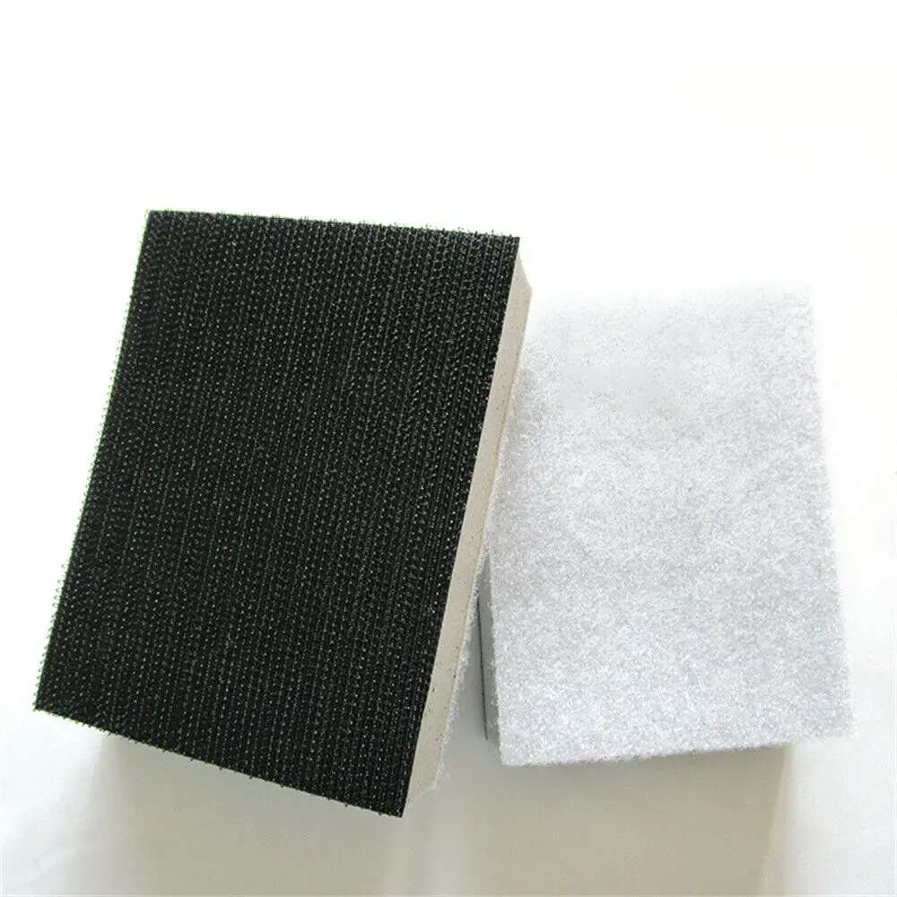 75X100มม.เปียกและแห้งฟองน้ำอินเทอร์เฟซ Pad Hook Loop 24มม.Abrasives สำหรับแผ่นขัดรองพื้นแผ่นขัดและขัด