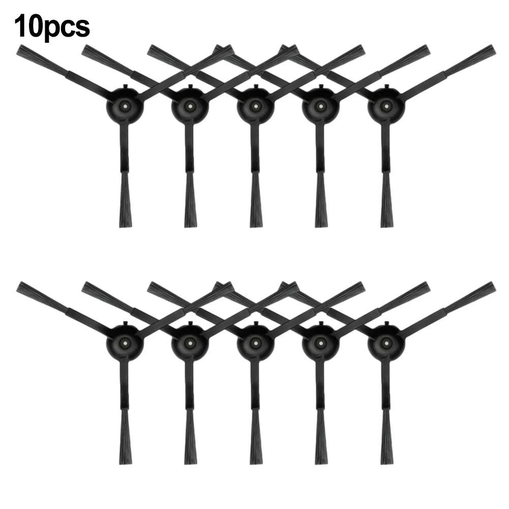 مجموعة فرش جانبية بديلة مكونة من 10 قطع، جزء تنظيف طويل الأمد، تركيب سهل التركيب للمكنسة الكهربائية الروبوتية AIRROBO-T20