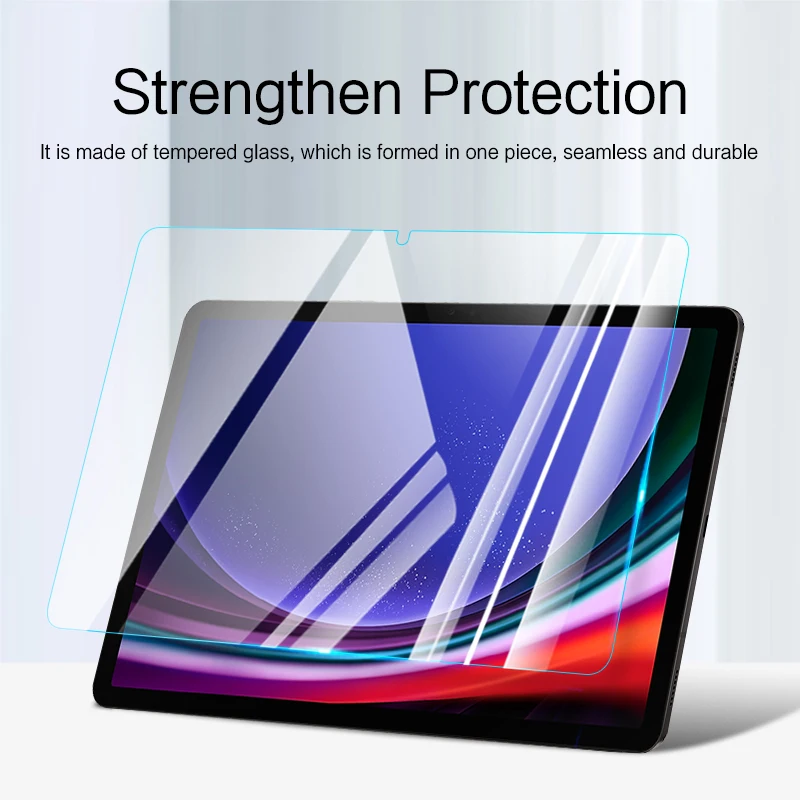 Ajiuyu 2pcs gehärtetes glas für samsung galaxy tab s9 11 zoll 2023 SM-X710 SM-X716B SM-X718U tablet bildschirm hd protector film