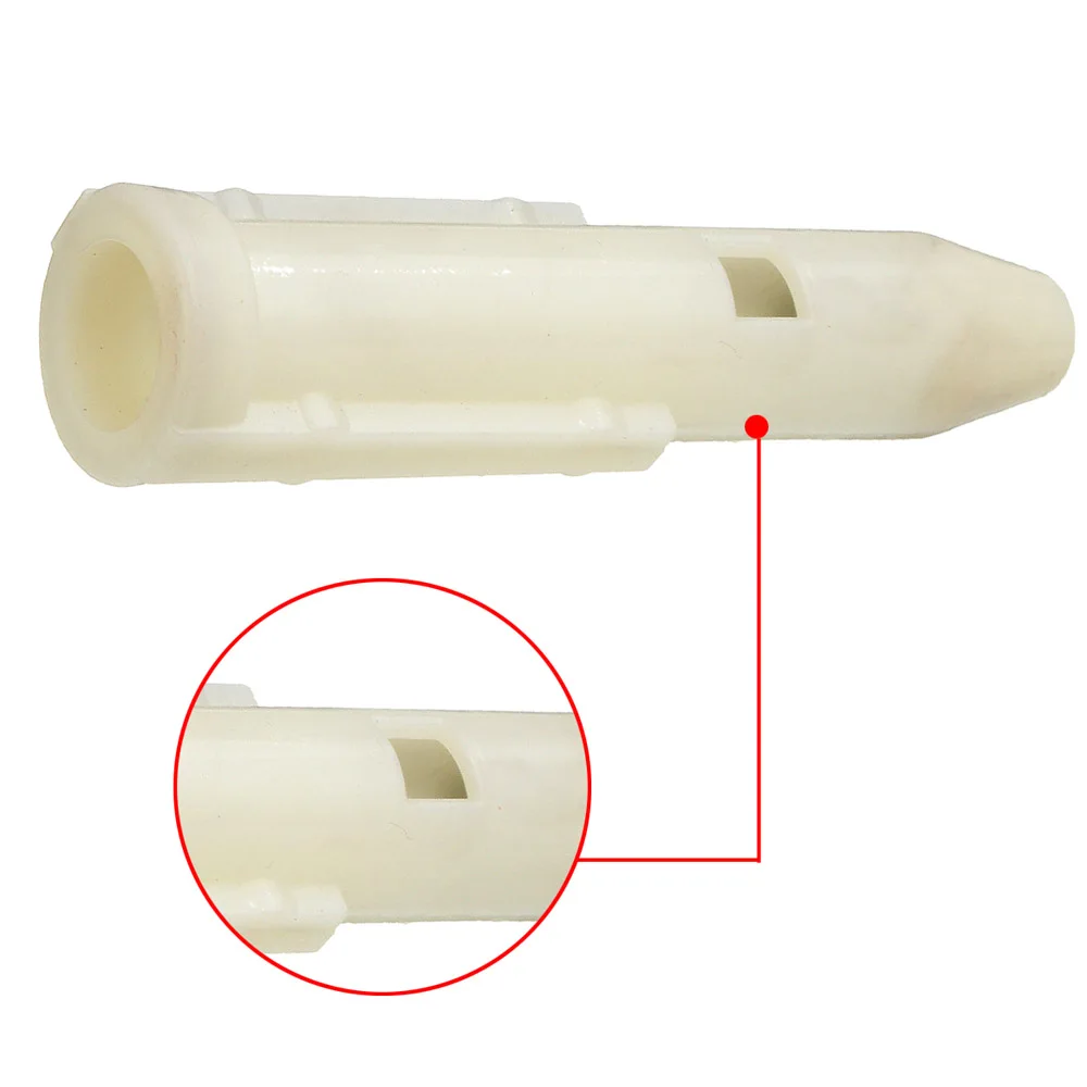 1Pc White Plastic Car Gear Shift Knob Sleeve Adapter Lever Car Interior Accessories for Peugeot 206 106 301 307 308 Citroen C4