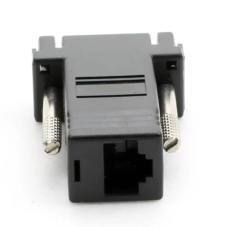 5PCS/LOT VGA to RJ45 Adapter, Male to LAN CAT5 CAT6 RJ45 Network Cable Female Adapter, Video Extender