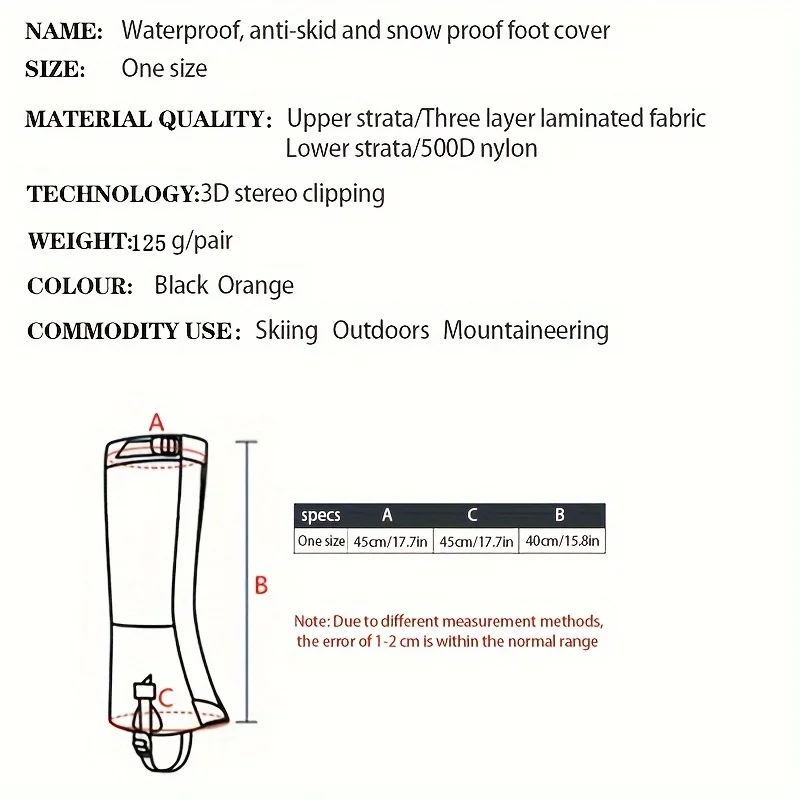 سراويل ضيقة مقاومة للماء والثلج مناسبة للتزلج ومعدات المغامرات الخارجية الشتوية مع بناء مقاوم للطقس #5