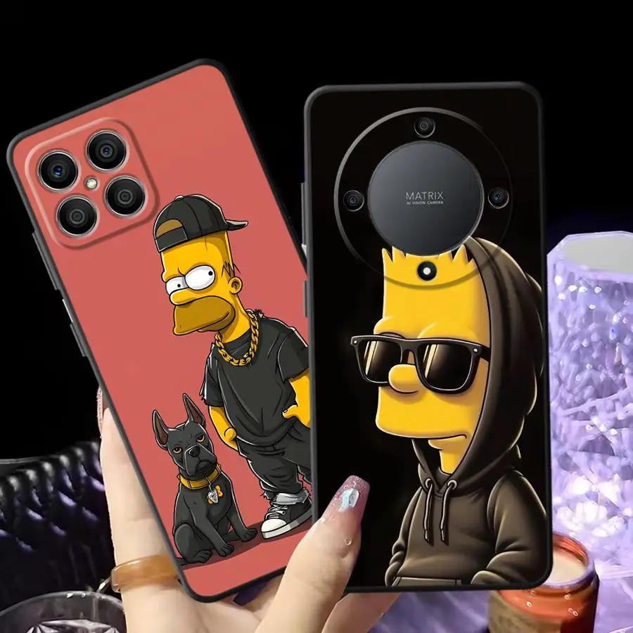 Cartoon The S-Simpsons Hülle für Huawei Pura 90 Pro Max P20 P40 Lite 70 80 Ultra P Smart 2019 P20 Lite 2018 P30 P20 Pro Funda