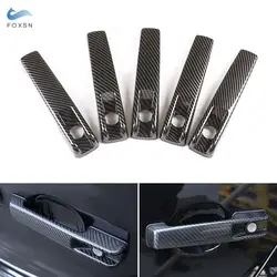 For Mercedes Benz G Class W463 W464 G65 G55 G63 G500 G550 Car Exterior Door Handle Cover Trim Accessories ABS Carbon Fiber Grain