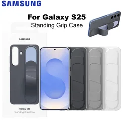 Original Samsung Galaxy S25 Standing Grip Case EF-GS931 Standing Grip Phone case Finger Holder Slim Design for Galaxy S25