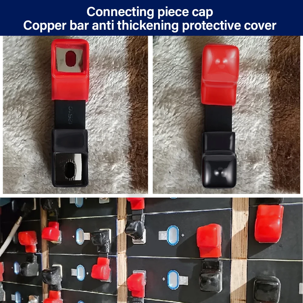 حامي فضفاض غطاء طرف البطارية شريط الحافلة غطاء عازل البطارية غطاء عزل حماية البطارية غطاء بلاستيكي