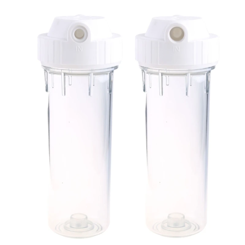 Transparent Water Purifier Filter Bottle 4/2 Point Clear Filtration